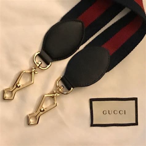 gucci black leather purse strap|replacement Gucci purse strap.